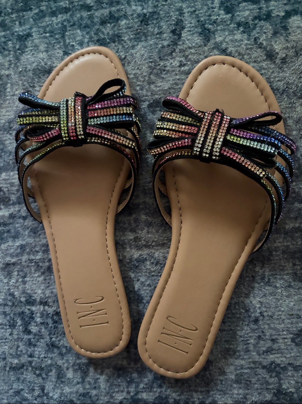 BLING SANDLS Sandals by INC for Macys Size 7 in Original Box